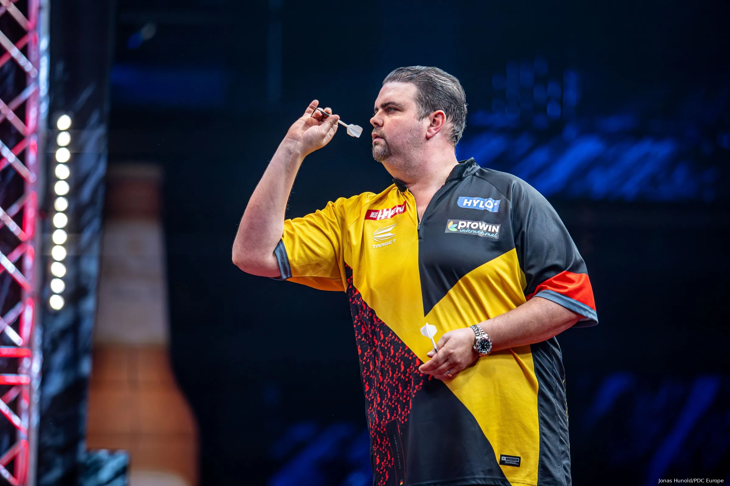 Hier finden Sie den vollständigen Spielplan für die European Darts